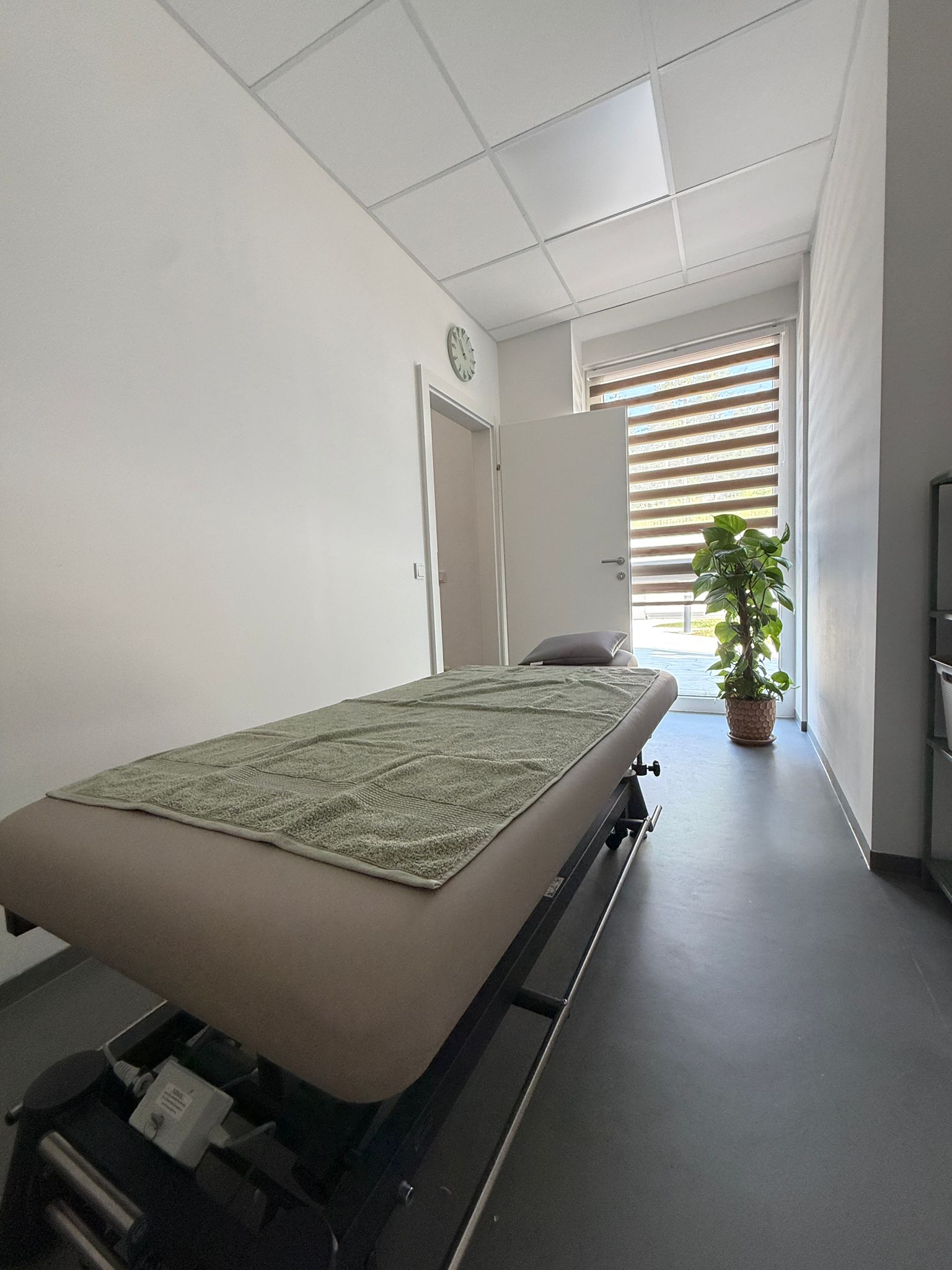 Therapieraum Fußende